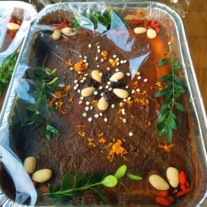 mazurek-kajmakowy-2 Mazurek Migdałowo-pomarańczowy /bez cukru, GF /20x15
