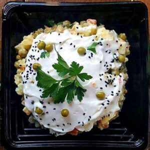 salatka SAŁATKA JARZYNOWA z wegańskim majonezem / 0,5 kg